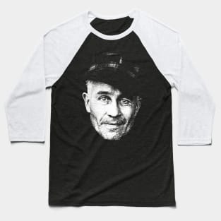 Ed Gein Portrait Retro Baseball T-Shirt